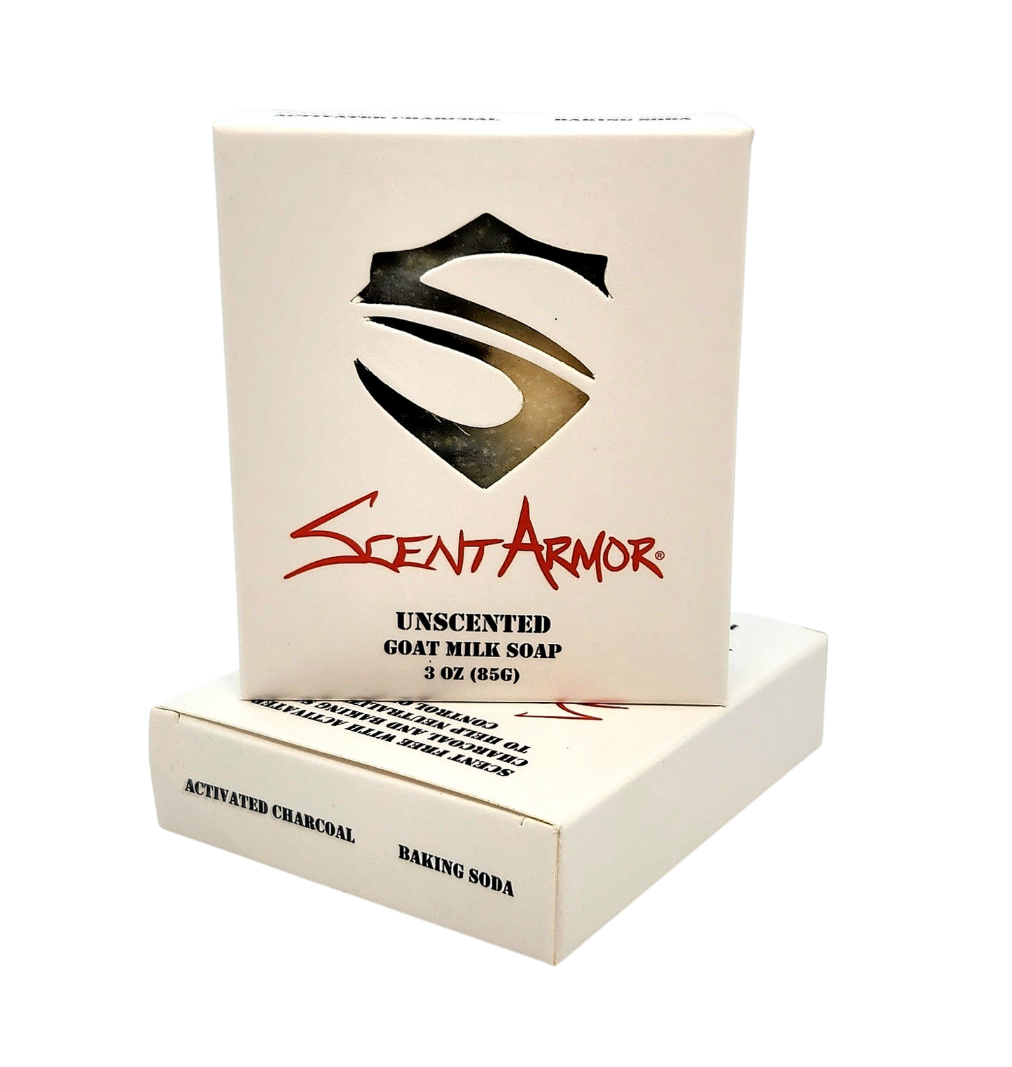 Unscented Goat Milk Soap with Activated Charcoal & Baking Soda