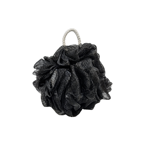 Large 5.5" Super Soft Black Loofah