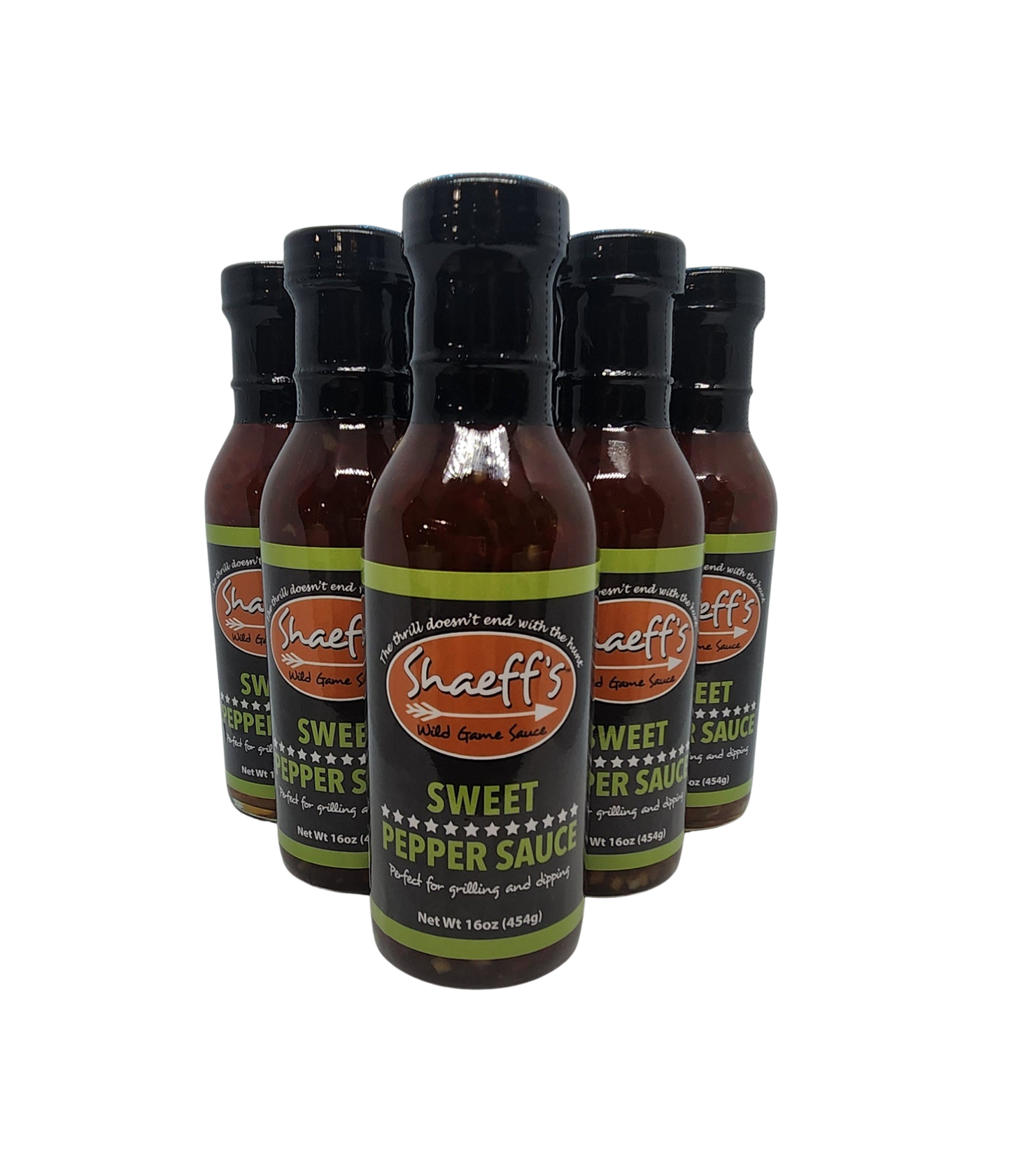 Shaeff's Sweet Pepper Sauce 16oz - 6 pack FREE SHIPPING