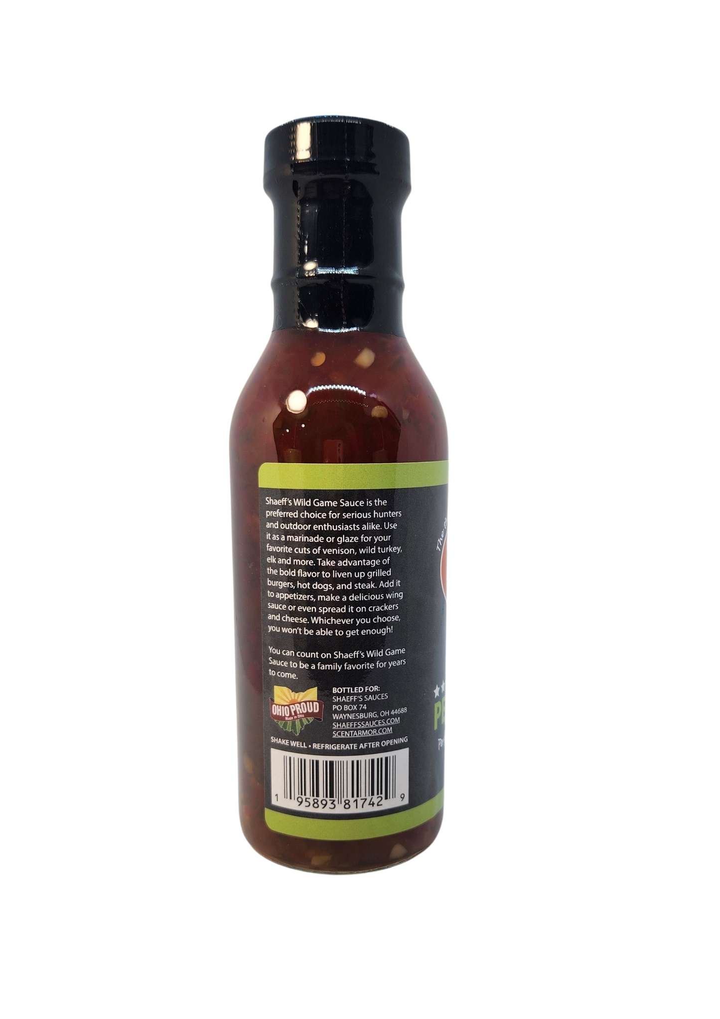 Shaeff's Sweet Pepper Sauce 16oz