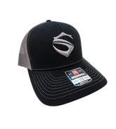 Black and Silver Embroidered S Richardson 112 Hat
