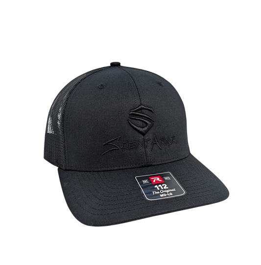 Black Embroidered S Richardson 112 Hat