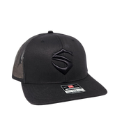 Black Embroidered S Richardson 112 Hat
