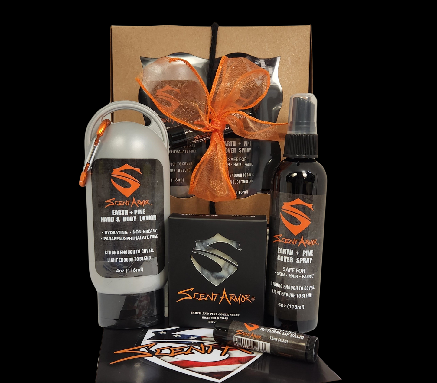 Hunter Boxed Gift Set: Lotion • Soap • Cover Spray • Lip Balm & FREE Shipping
