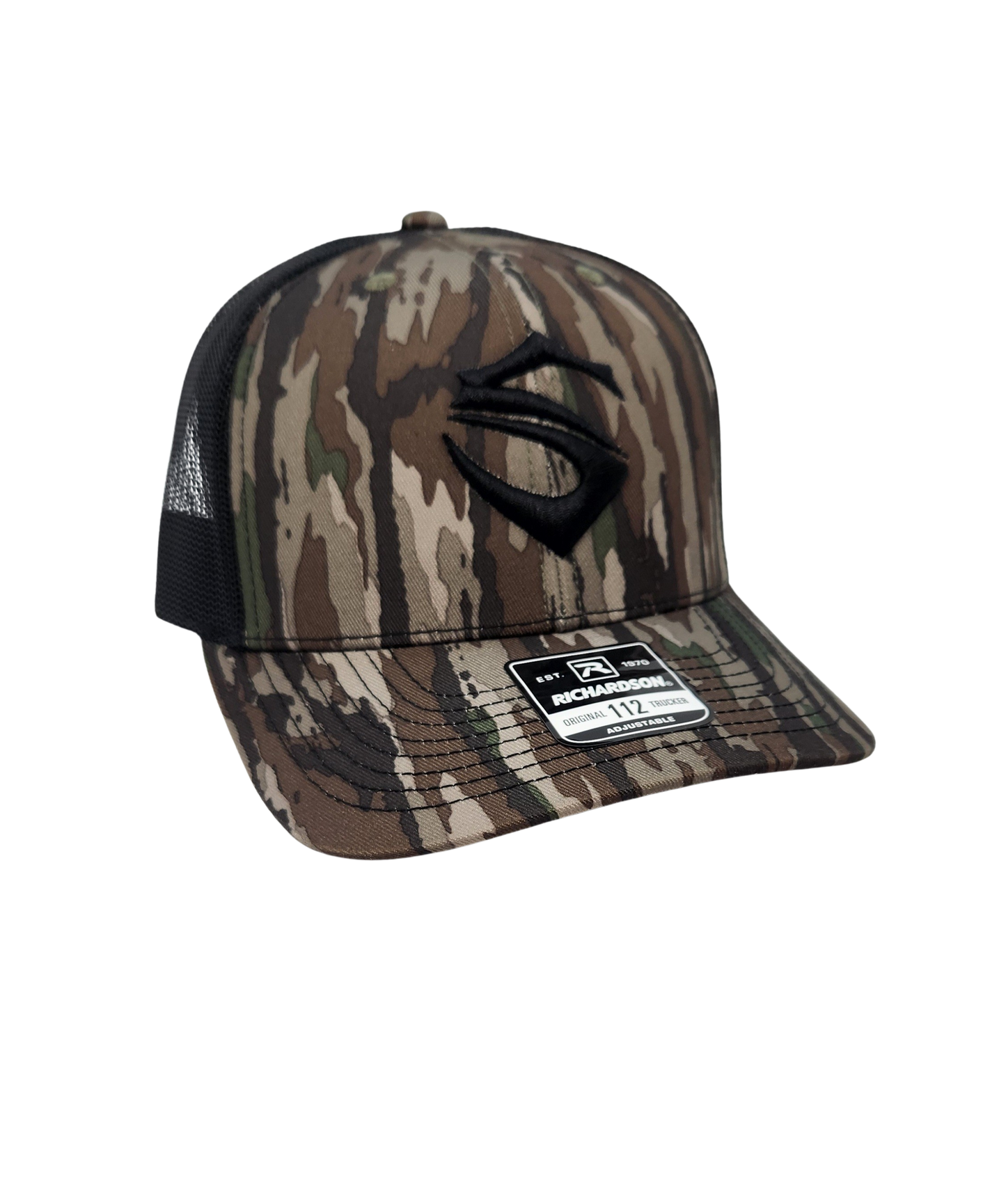 Realtree Original Embroidered Black S Richardson 112 Hat