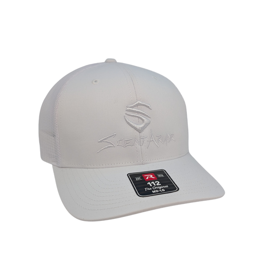 White Embroidered S Richardson 112 Hat