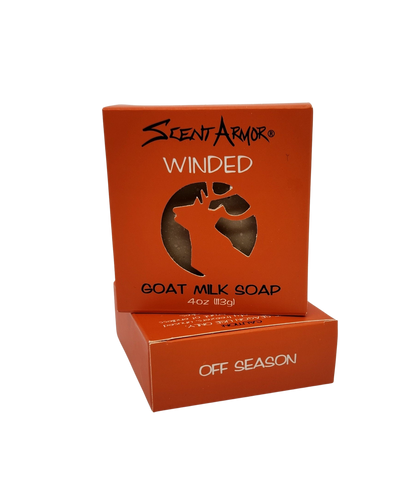 4 Pack BUSTED & WINDED Goat Milk Soap Christmas Gift Set FREE SHIPPING