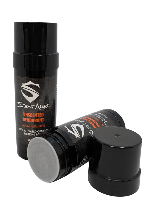 Unscented Deodorant with Activated Charcoal & Baking Soda